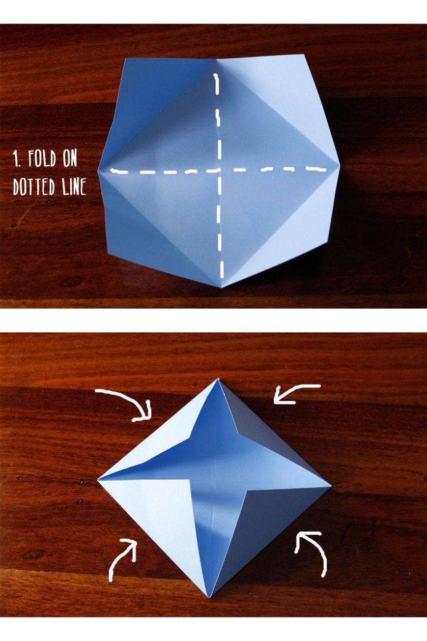 origami fortune teller date gift idea diy 2jpg